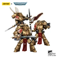 Action Figure Blood Angels Sanguinary Guard Squad 1 18 Joytoy Warhammer 40k In White Background