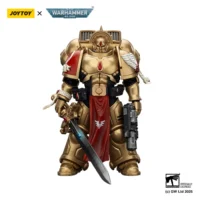 Action Figure Blood Angels Sanguinary Guard With Inferno Pistol & Encarmine Blade 1 18 Joytoy Warhammer 40k In White Background 1