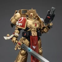 Action Figure Blood Angels Sanguinary Guard With Inferno Pistol & Encarmine Blade 1 18 Joytoy Warhammer 40k Rectangle Image 2