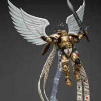 Action Figure - Blood Angels on display stand The Sanguinor with Encarmine Broadsword 1 18 - JOYTOY Warhammer 40K rectangle image 2 Action Figure Blood Angels On Display Stand The Sanguinor With Encarmine Broadsword 1 18 Joytoy Warhammer 40k Rectangle Image 2