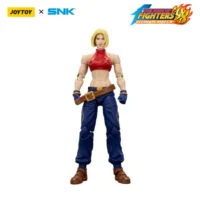 Action Figure - Blue Mary KOF _98 UM 97 Special Team Team SNK 1 18 - JOYTOY The King of Fighters in white background 1 Action Figure - Blue Mary KOF '98 UM 97 Special Team SNK 1/18 - JOYTOY The King of Fighters