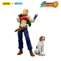 Action Figure - Blue Mary KOF _98 UM 97 Special Team Team SNK 1 18 - JOYTOY The King of Fighters in white background 3 Action Figure - Blue Mary KOF '98 UM 97 Special Team SNK 1/18 - JOYTOY The King of Fighters