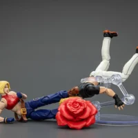 Action Figure - Blue Mary kicking a man KOF _98 UM 97 Special Team Team SNK 1 18 - JOYTOY The King of Fighters rectangle image Action Figure - Blue Mary KOF '98 UM 97 Special Team SNK 1/18 - JOYTOY The King of Fighters
