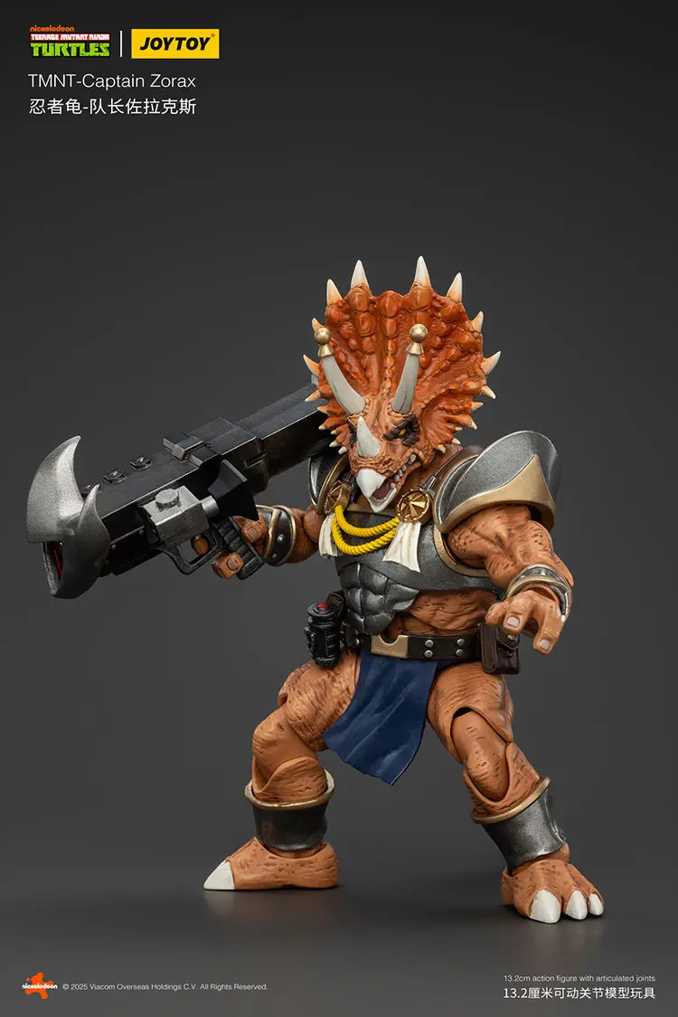Action Figure Captain Zorax Tmnt Nickelodeon 1 18 Joytoy Teenage Mutant Ninja Turtles Rectangle Image 3