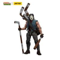 Action Figure Casey Jones Tmnt Nickelodeon 1 18 Joytoy Teenage Mutant Ninja Turtles In White Background 1