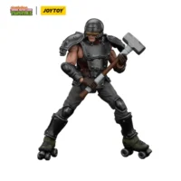 Action Figure Casey Jones Tmnt Nickelodeon 1 18 Joytoy Teenage Mutant Ninja Turtles In White Background 4