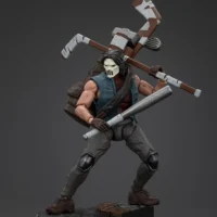 Action Figure Casey Jones Tmnt Nickelodeon 1 18 Joytoy Teenage Mutant Ninja Turtles Rectangle Image 9