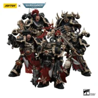 Action Figure Chaos Space Marines Black Legion Chosen 5 Pack 1 18 Joytoy Warhammer 40k In White Background