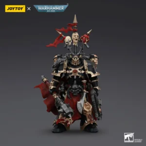 Action Figure Chaos Space Marines Black Legion Chosen Champion With Bolter And Power Maul 1 18 Joytoy Warhammer 40k