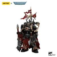 Action Figure Chaos Space Marines Black Legion Chosen Champion With Bolter And Power Maul 1 18 Joytoy Warhammer 40k In White Background 3