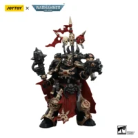 Action Figure Chaos Space Marines Black Legion Chosen Champion With Bolter And Power Maul 1 18 Joytoy Warhammer 40k In White Background 4