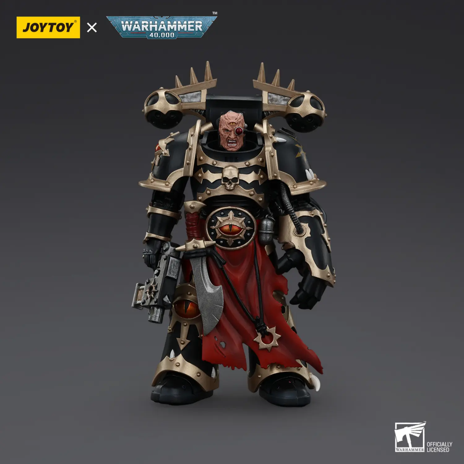 Action Figure - Chaos Space Marines Black Legion Chosen with Bolt Pistol and Power Fist 1 18 - JOYTOY Warhammer 40K 1 Action Figure Chaos Space Marines Black Legion Chosen With Bolt Pistol And Power Fist 1 18 Joytoy Warhammer 40k 1