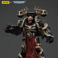 Action Figure - Chaos Space Marines Black Legion Chosen with Bolt Pistol and Power Fist 1 18 - JOYTOY Warhammer 40K rectangle image 4 Action Figure Chaos Space Marines Black Legion Chosen With Bolt Pistol And Power Fist 1 18 Joytoy Warhammer 40k Rectangle Image 4