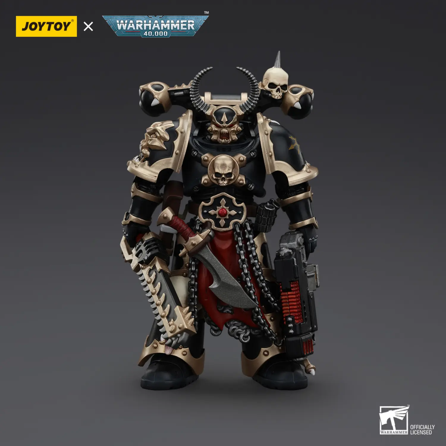 Action Figure - Chaos Space Marines Black Legion Chosen with Combi-melta and Chainsword 1 18 - JOYTOY Warhammer 40K 1 Action Figure Chaos Space Marines Black Legion Chosen With Combi Melta And Chainsword 1 18 Joytoy Warhammer 40k 1