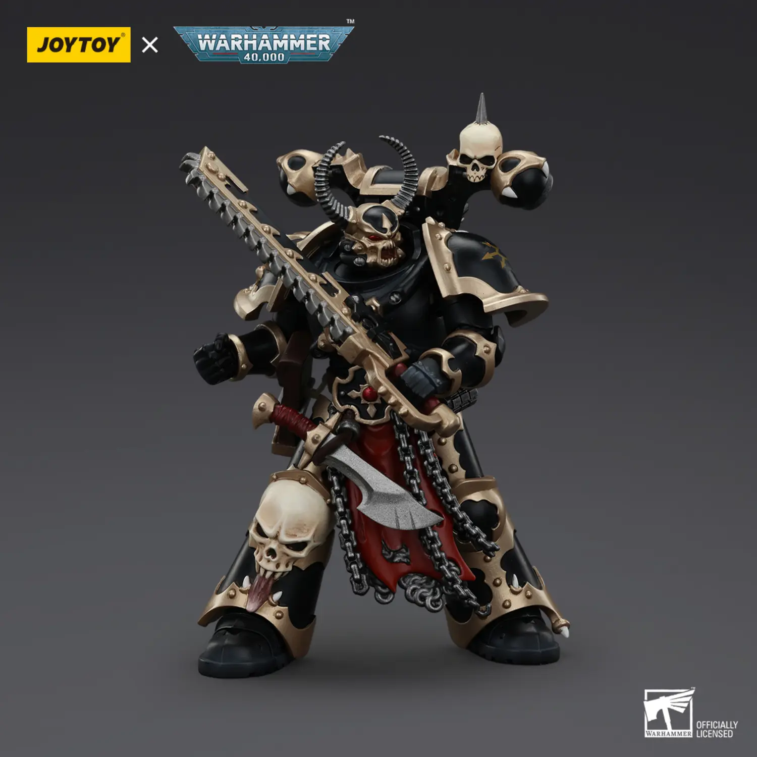 Action Figure - Chaos Space Marines Black Legion Chosen with Combi-melta and Chainsword 1 18 - JOYTOY Warhammer 40K Action Figure Chaos Space Marines Black Legion Chosen With Combi Melta And Chainsword 1 18 Joytoy Warhammer 40k