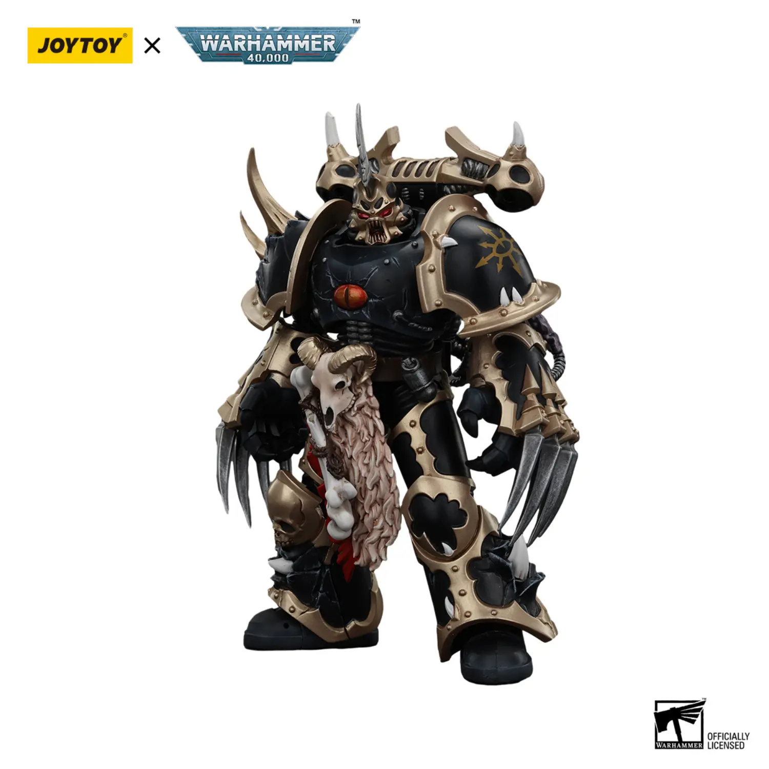 Action Figure - Chaos Space Marines Black Legion Chosen with Lightning Claws 1 18 - JOYTOY Warhammer 40K in white background 3 Action Figure Chaos Space Marines Black Legion Chosen With Lightning Claws 1 18 Joytoy Warhammer 40k In White Background 3