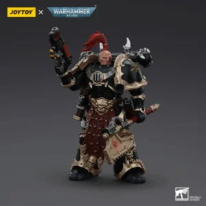 Action Figure Chaos Space Marines Black Legion Chosen With Plasma Pistol And Power Axe 1 18 Joytoy Warhammer 40k