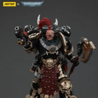Action Figure Chaos Space Marines Black Legion Chosen With Plasma Pistol And Power Axe 1 18 Joytoy Warhammer 40k Rectangle Image 4