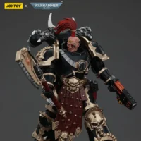 Action Figure Chaos Space Marines Black Legion Chosen With Plasma Pistol And Power Axe 1 18 Joytoy Warhammer 40k Rectangle Image 5