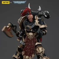 Action Figure Chaos Space Marines Black Legion Chosen With Plasma Pistol And Power Axe 1 18 Joytoy Warhammer 40k Rectangle Image 6