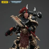 Action Figure Chaos Space Marines Black Legion Chosen With Plasma Pistol And Power Axe 1 18 Joytoy Warhammer 40k Rectangle Image 7