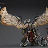 Action Figure Chaos Space Marines Death Guard Mortarion, Daemon Primarch Of Nurgle With Ancient Weapons 'the Lantern' And 'silence' 1 18 Joytoy Warhammer 40k Rectangle Image 1