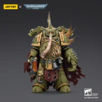 Action Figure Chaos Space Marines Death Guard Plague Marine Champion With Plasma Pistol And Power Fist 1 18 Joytoy Warhammer 40k 1