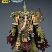 Action Figure Chaos Space Marines Death Guard Plague Marine Champion With Plasma Pistol And Power Fist 1 18 Joytoy Warhammer 40k Rectangle Image 1