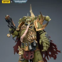 Action Figure Chaos Space Marines Death Guard Plague Marine Champion With Plasma Pistol And Power Fist 1 18 Joytoy Warhammer 40k Rectangle Image 4