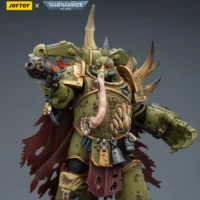 Action Figure Chaos Space Marines Death Guard Plague Marine Champion With Plasma Pistol And Power Fist 1 18 Joytoy Warhammer 40k Rectangle Image 5