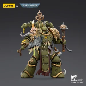 Action Figure Chaos Space Marines Death Guard Plague Marine (with Bubotic Axe And Plague Weapons) 1 18 Joytoy Warhammer 40k 3