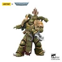 Action Figure - Chaos Space Marines Death Guard Plague Marine (with Bubotic Axe and Plague Weapons) 1 18 - JOYTOY Warhammer 40K in whtie background 4 Action Figure Chaos Space Marines Death Guard Plague Marine (with Bubotic Axe And Plague Weapons) 1 18 Joytoy Warhammer 40k In Whtie Background 4