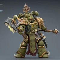 Action Figure - Chaos Space Marines Death Guard Plague Marine (with Bubotic Axe and Plague Weapons) 1 18 - JOYTOY Warhammer 40K rectangle image 6 Action Figure Chaos Space Marines Death Guard Plague Marine (with Bubotic Axe And Plague Weapons) 1 18 Joytoy Warhammer 40k Rectangle Image 6