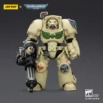Action Figure - Dark Angels Deathwing Terminator 3 with Power Fist and Assault Cannon 1/18 - JOYTOY  Warhammer 40K