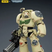 Action Figure - Dark Angels Deathwing Terminator 3 with Power Fist and Assault Cannon 1 18 - JOYTOY Warhammer 40K rectangle image 1