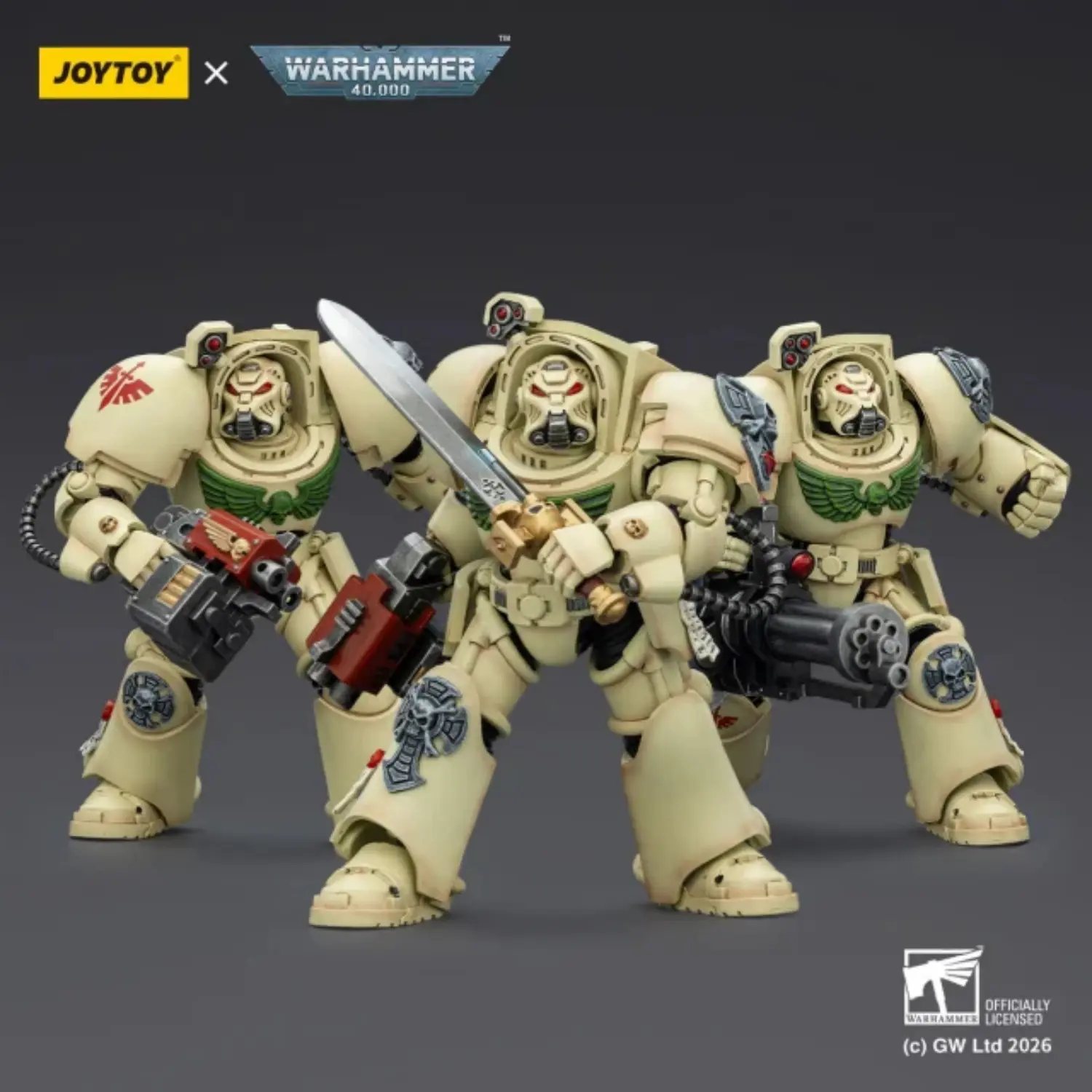 Action Figure - Dark Angels Deathwing Terminator Squad 1 18 - JOYTOY Warhammer 40K Action Figure - Dark Angels Deathwing Terminator Squad 1 18 - JOYTOY Warhammer 40K