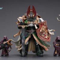 Action Figure Dark Angels Primarch Lion El'jonson With Two Mysterious Watchers In The Dark 1 18 Joytoy Warhammer 40k Rectangle Image 1