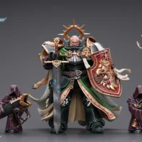 Action Figure Dark Angels Primarch Lion El'jonson With Two Mysterious Watchers In The Dark 1 18 Joytoy Warhammer 40k Rectangle Image 3
