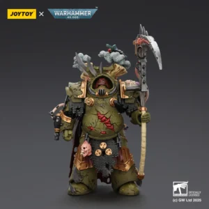 Action Figure Death Guard Deathshroud Terminator 1 With Manreaper And Plaguespurter Gauntlet 1 18 Joytoy Warhammer 40k