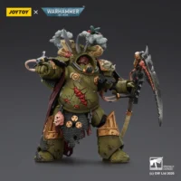 Action Figure Death Guard Deathshroud Terminator 1 With Manreaper And Plaguespurter Gauntlet 1 18 Joytoy Warhammer 40k 4