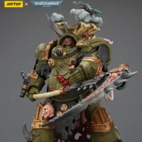 Action Figure Death Guard Deathshroud Terminator 1 With Manreaper And Plaguespurter Gauntlet 1 18 Joytoy Warhammer 40k Rectangle Image 4