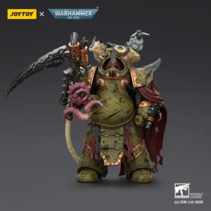 Action Figure Death Guard Deathshroud Terminator 2 With Manreaper And Plaguespurter Gauntlet 1 18 Joytoy Warhammer 40k