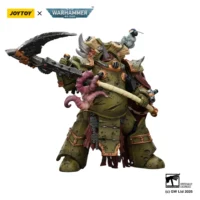 Action Figure - Death Guard Deathshroud Terminator 2 with Manreaper and Plaguespurter Gauntlet 1 18 - JOYTOY Warhammer 40K in white background 3 Action Figure Death Guard Deathshroud Terminator 2 With Manreaper And Plaguespurter Gauntlet 1 18 Joytoy Warhammer 40k In White Background 3