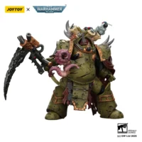 Action Figure - Death Guard Deathshroud Terminator 2 with Manreaper and Plaguespurter Gauntlet 1 18 - JOYTOY Warhammer 40K in white background 4 Action Figure Death Guard Deathshroud Terminator 2 With Manreaper And Plaguespurter Gauntlet 1 18 Joytoy Warhammer 40k In White Background 4