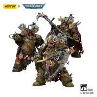 Action Figure Death Guard Deathshroud Terminators 1 18 Joytoy Warhammer 40k In White Background