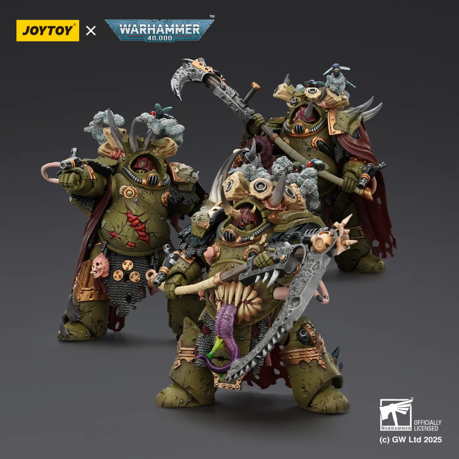Action Figure Death Guard Deathshroud Terminators 1 18 Joytoy Warhammer 40k