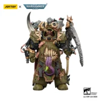 Action Figure - Death Guard Deathshroud Terminators Champion with Manreaper and Plaguespurter Gauntlets 1 18 - JOYTOY Warhammer 40K in white background 1 Action Figure Death Guard Deathshroud Terminators Champion With Manreaper And Plaguespurter Gauntlets 1 18 Joytoy Warhammer 40k In White Background 1