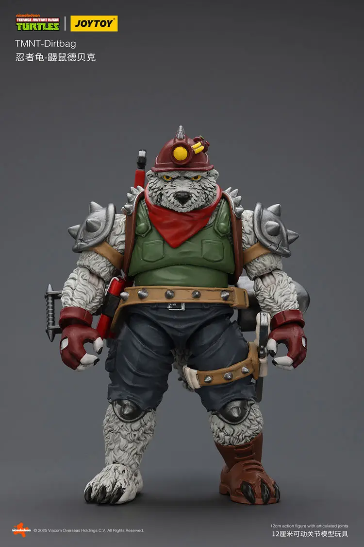 Action Figure Dirtbag Tmnt Nickelodeon 1 18 Joytoy Teenage Mutant Ninja Turtles Rectangle Image 1
