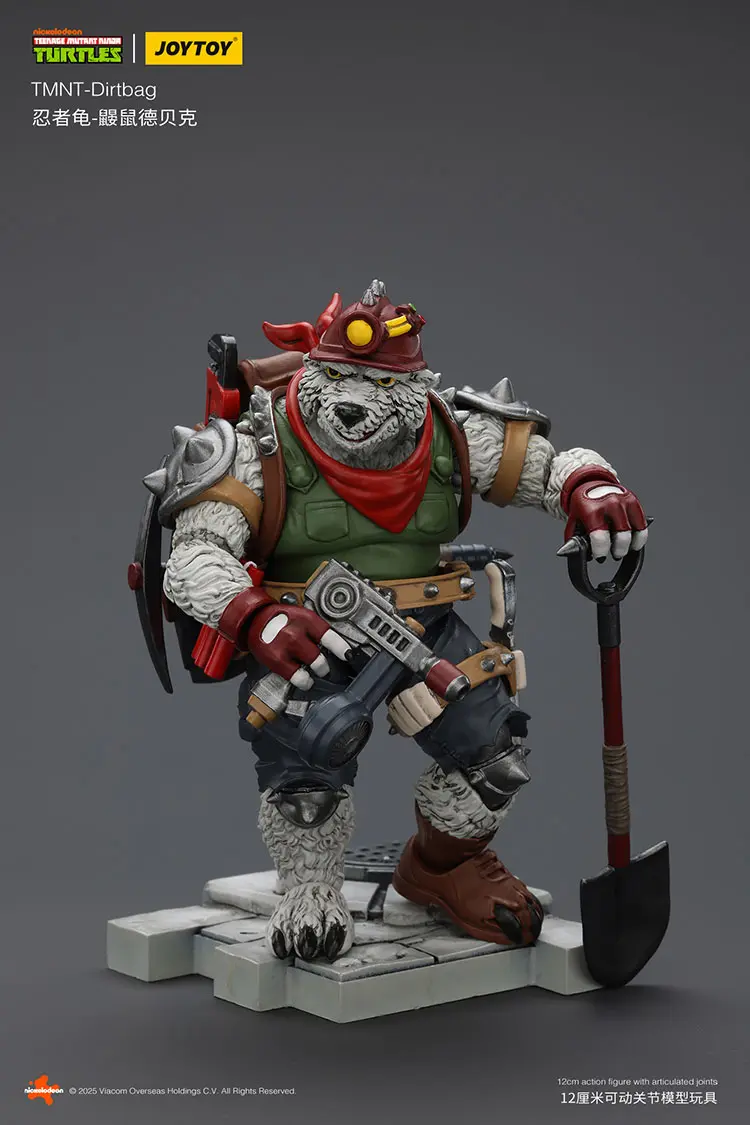 Action Figure Dirtbag Tmnt Nickelodeon 1 18 Joytoy Teenage Mutant Ninja Turtles Rectangle Image 10