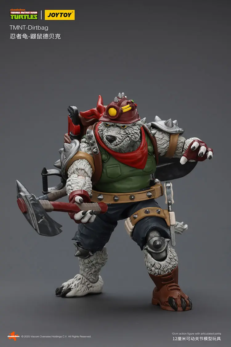 Action Figure Dirtbag Tmnt Nickelodeon 1 18 Joytoy Teenage Mutant Ninja Turtles Rectangle Image 8